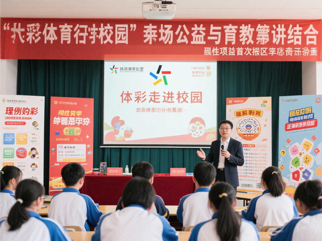 体彩走进校园项目启动,普及理性购彩理念 体彩走进校园项目启动,普及理性购彩理念